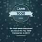 Los Angeles, California, United States agency Top Notch Dezigns® wins Clutch 1,000 award