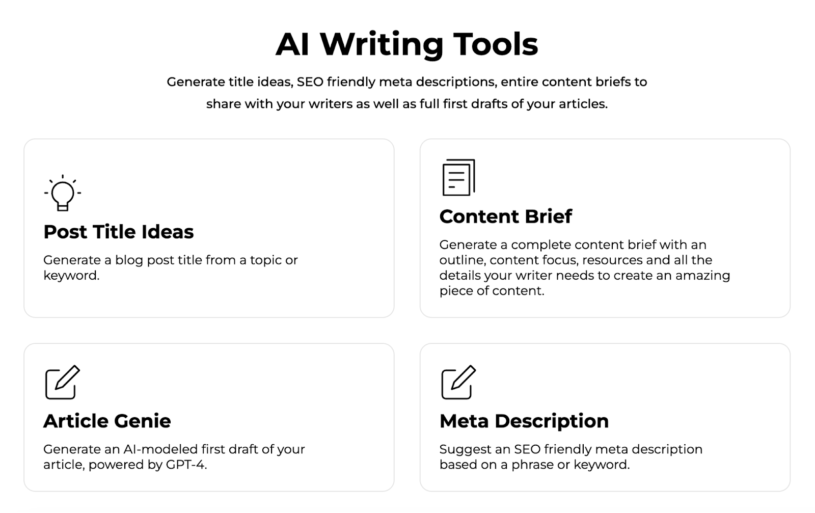 SERP Gap Analyzer AI writing tools