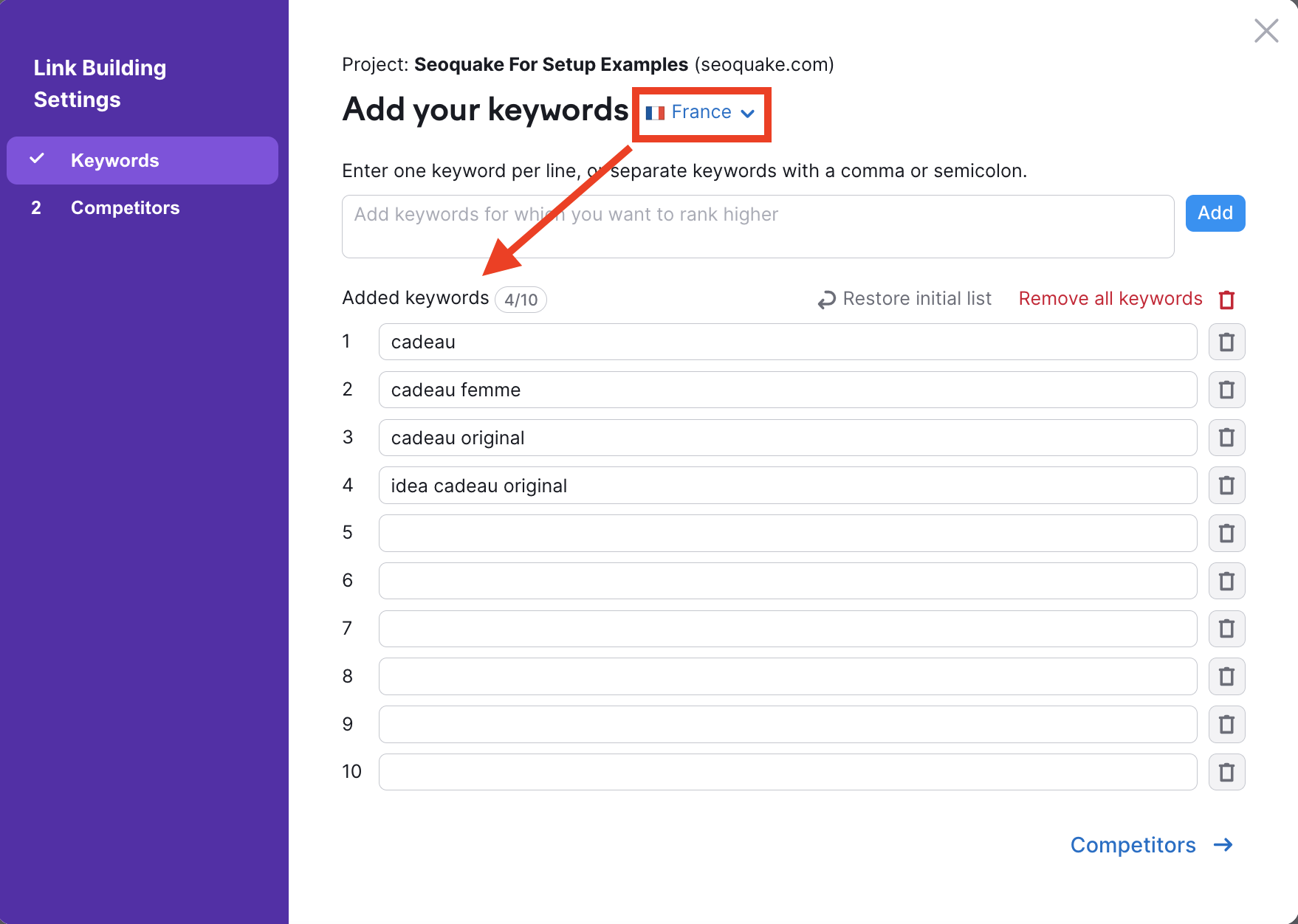 How to Set up Multiple Projects to manage an International Website image 16